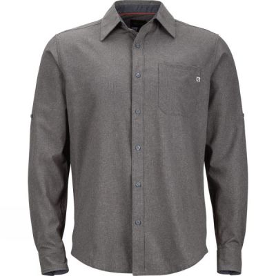 Top Marmot Windshear Manga Larga Hombre - Gris - Chile XBL704935